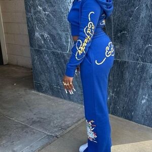 Stylish Blue Women's Tracksuit